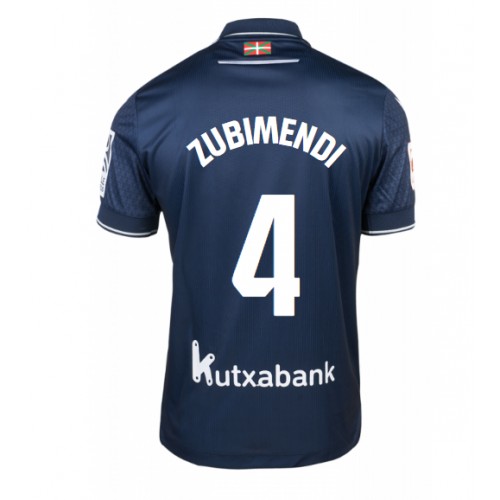 Real Sociedad Martin Zubimendi #4 Gostujuci Dres 2023-24 Kratak Rukav